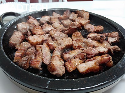 삼겹살, 고기
