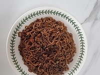 자장면, 접시